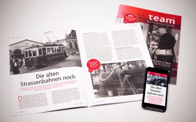 Digital Magazine Awards: „team“ von BERNMOBIL unter den Finalisten