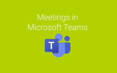 Online-Zusammenarbeit mit Microsoft Teams: Meetings erstellen und Teilnehmer einladen